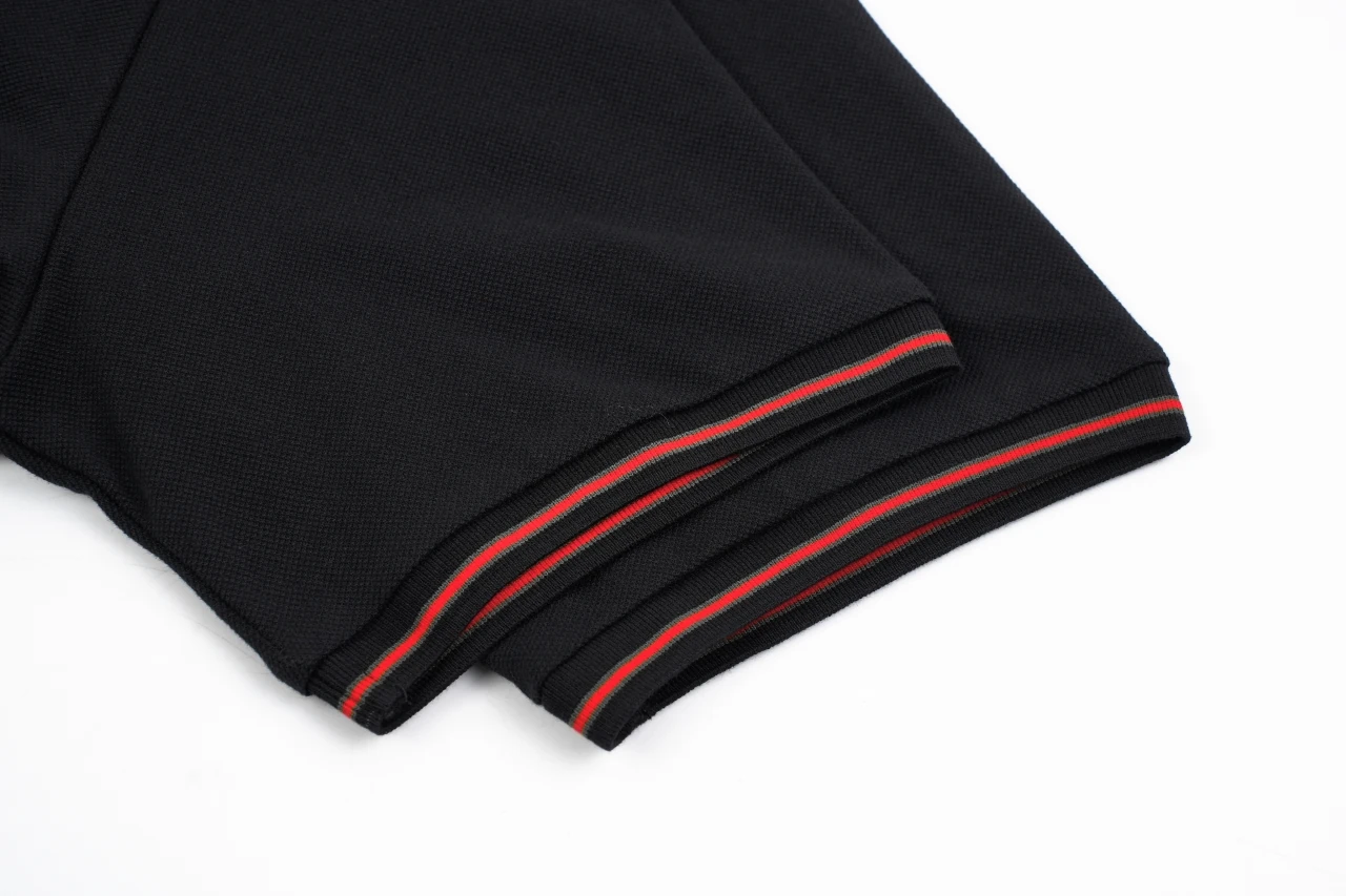GUCCI Black G-Letter Collar Polo Shirt product photo from LabelPicks