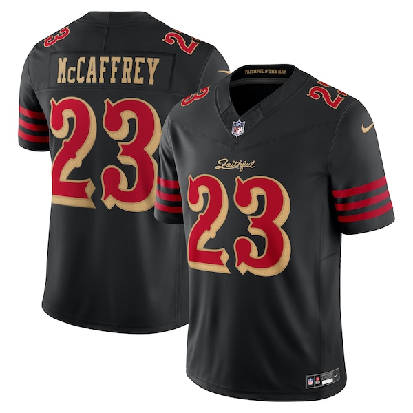 Christian McCaffrey San Francisco 49ers Nike 2025 Rivalries Collection Limited Jersey - Black