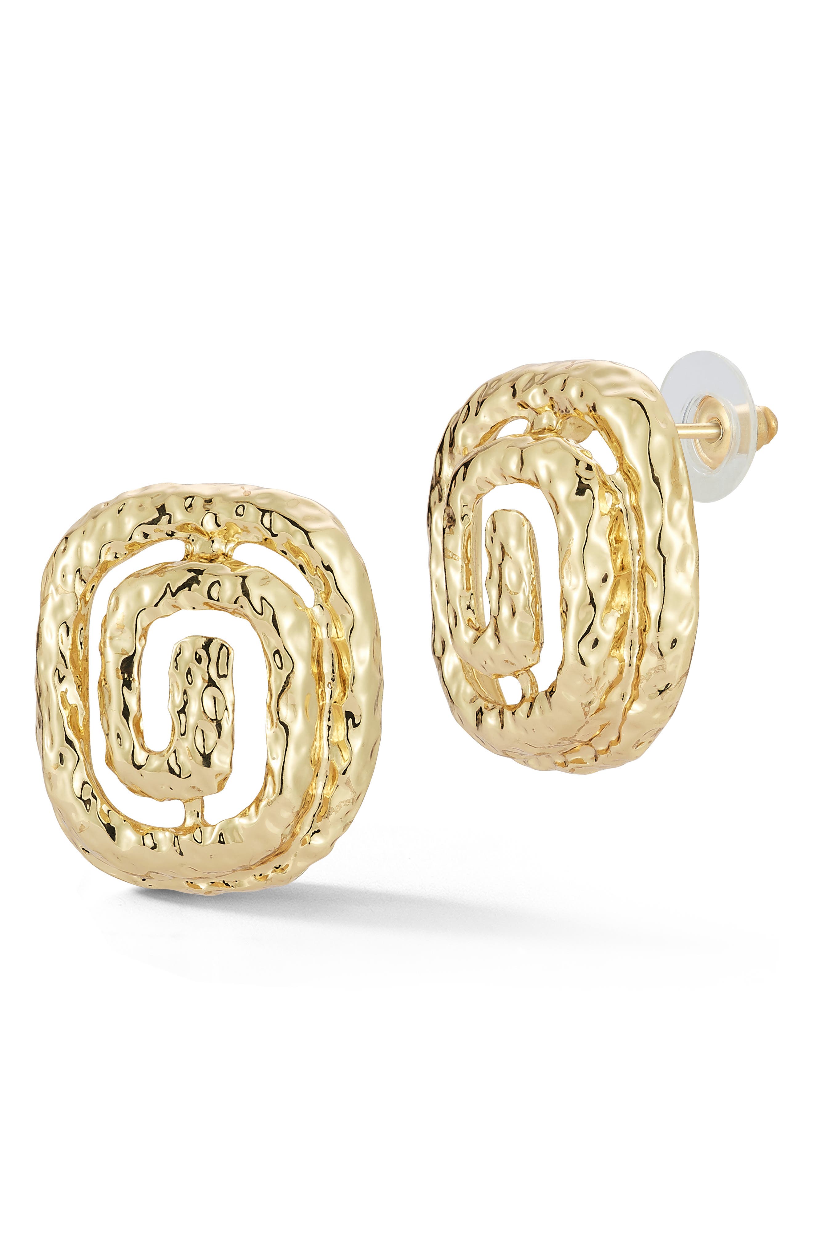 GLAZE JEWELRY Swirl Stud Earrings