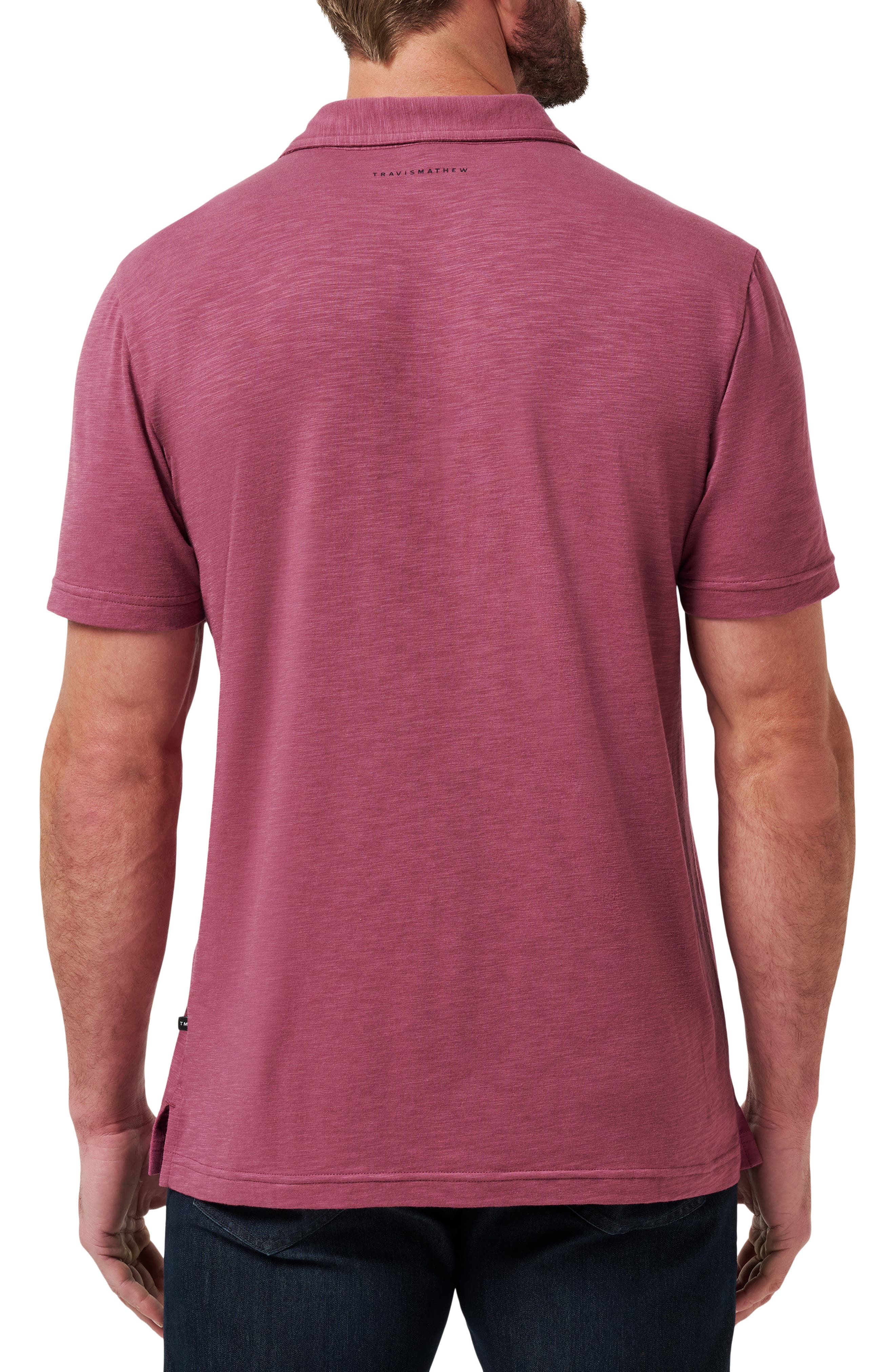 TravisMathew Cloud Slub Pocket Polo