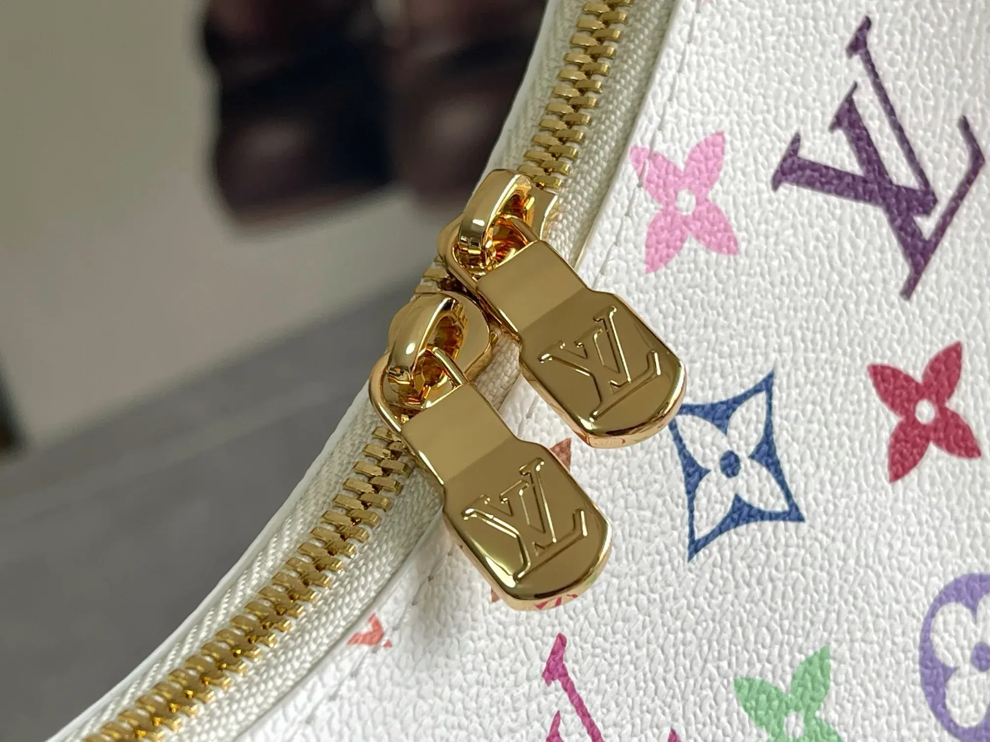 Louis Vuitton Gold Canvas and Leather Shoulder Bag product photo from LabelPicks