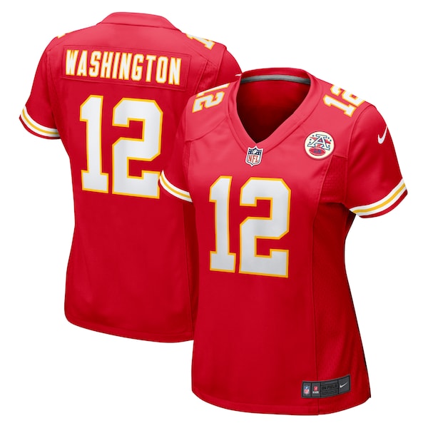 Montrell Washington Kansas City Chiefs Nike Women's Team Game Jersey -  Red