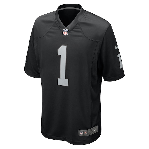 Ashton Jeanty Las Vegas Raiders Nike Youth 2025 NFL Draft First Round Pick  Team Game Jersey - Black