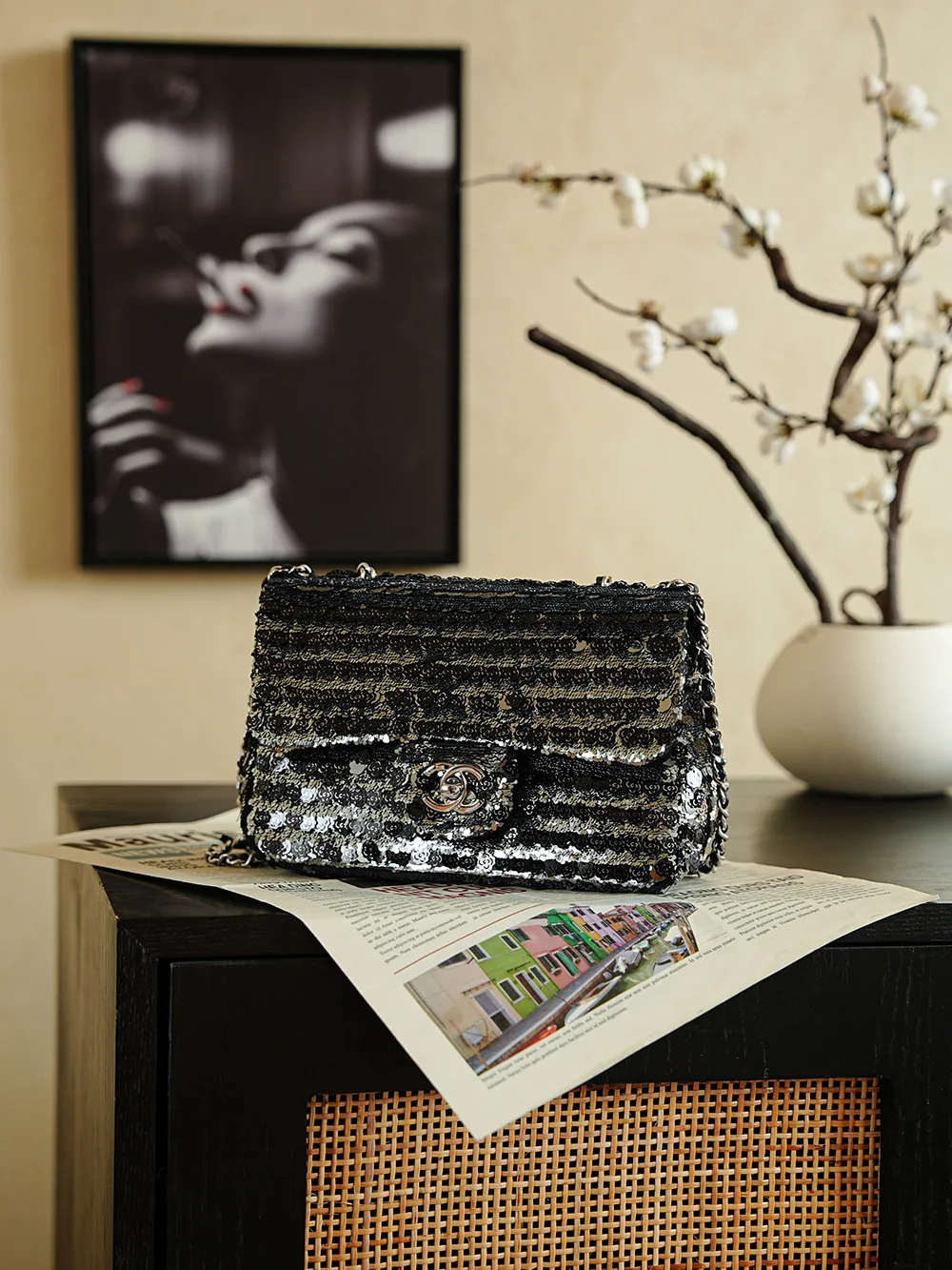 Chanel Silver Crossbody Bag product photo from LabelPicks