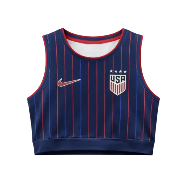USA Crop Top Away Jersey World Cup 2026