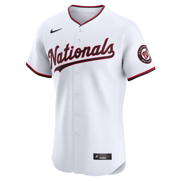 Washington Nationals Nike Home Elite Pick-A-Player Retired Roster Jersey - White