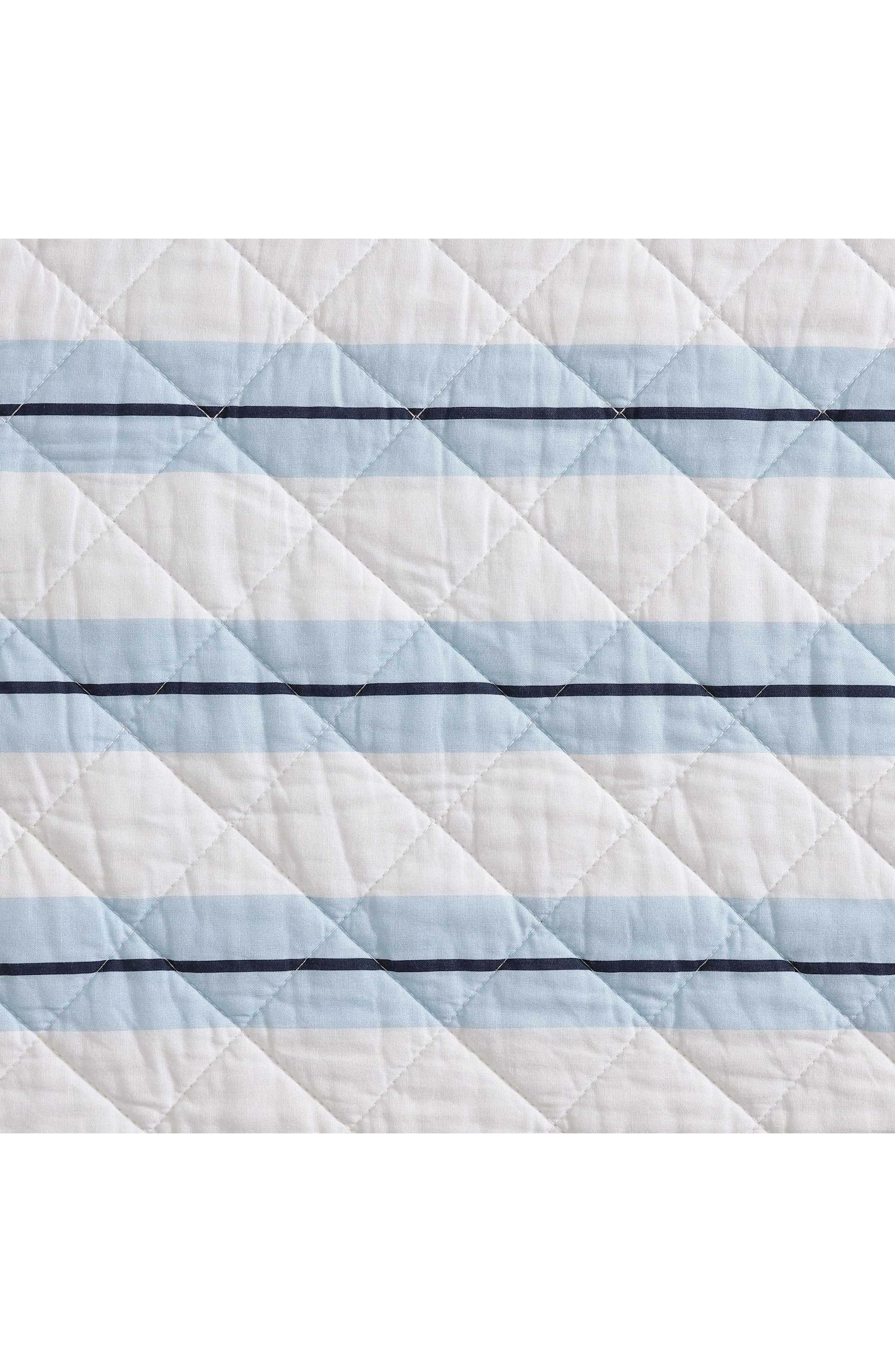 Nautica Tim Stripe Reversible Cotton Quilt Set