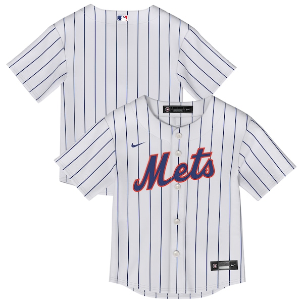 New York Mets Toddler Home Replica Jersey - White