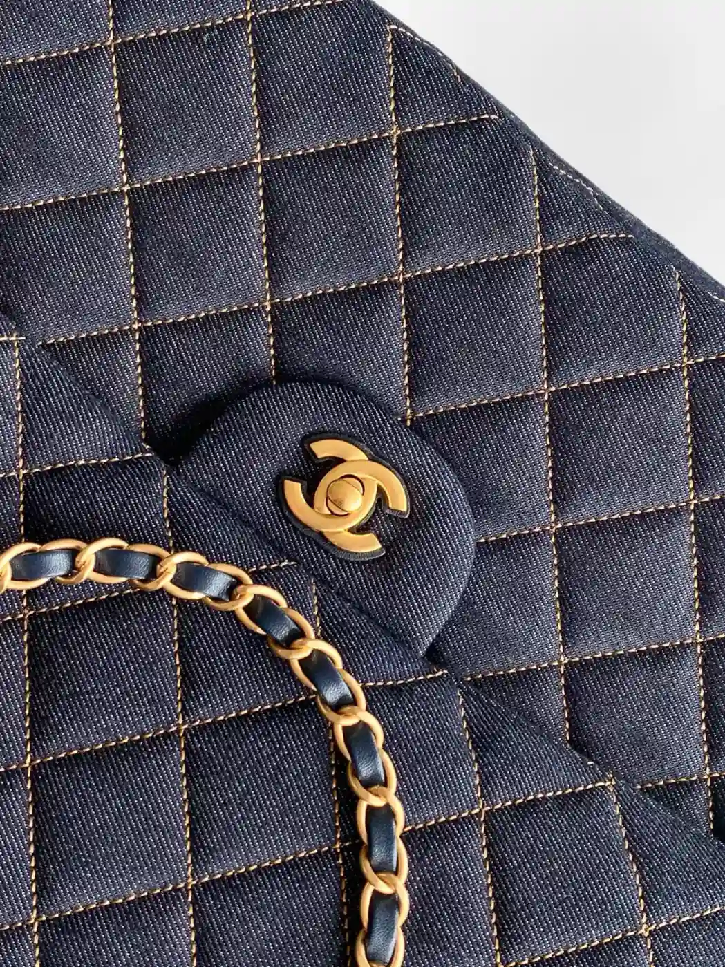 Chanel Classic Flap Navy Quilted Leather Shoulder Bag product photo from LabelPicks