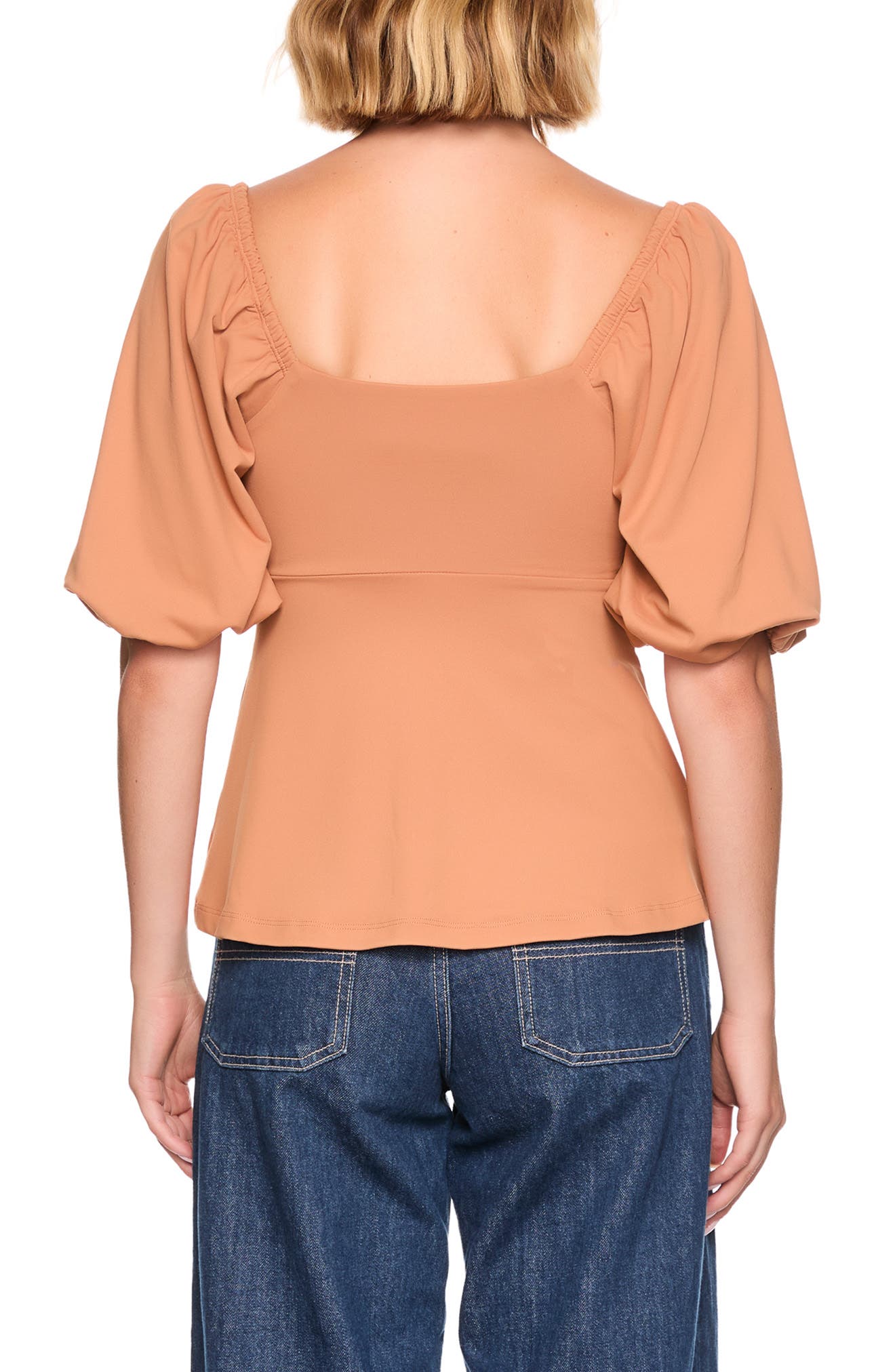 Susana Monaco Puff Sleeve Top