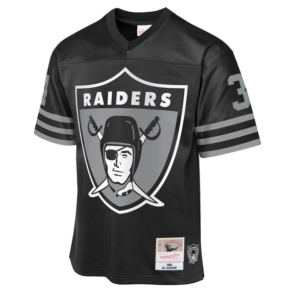 Bo Jackson Las Vegas Raiders 1988 Throwback Fashion Jersey - Black