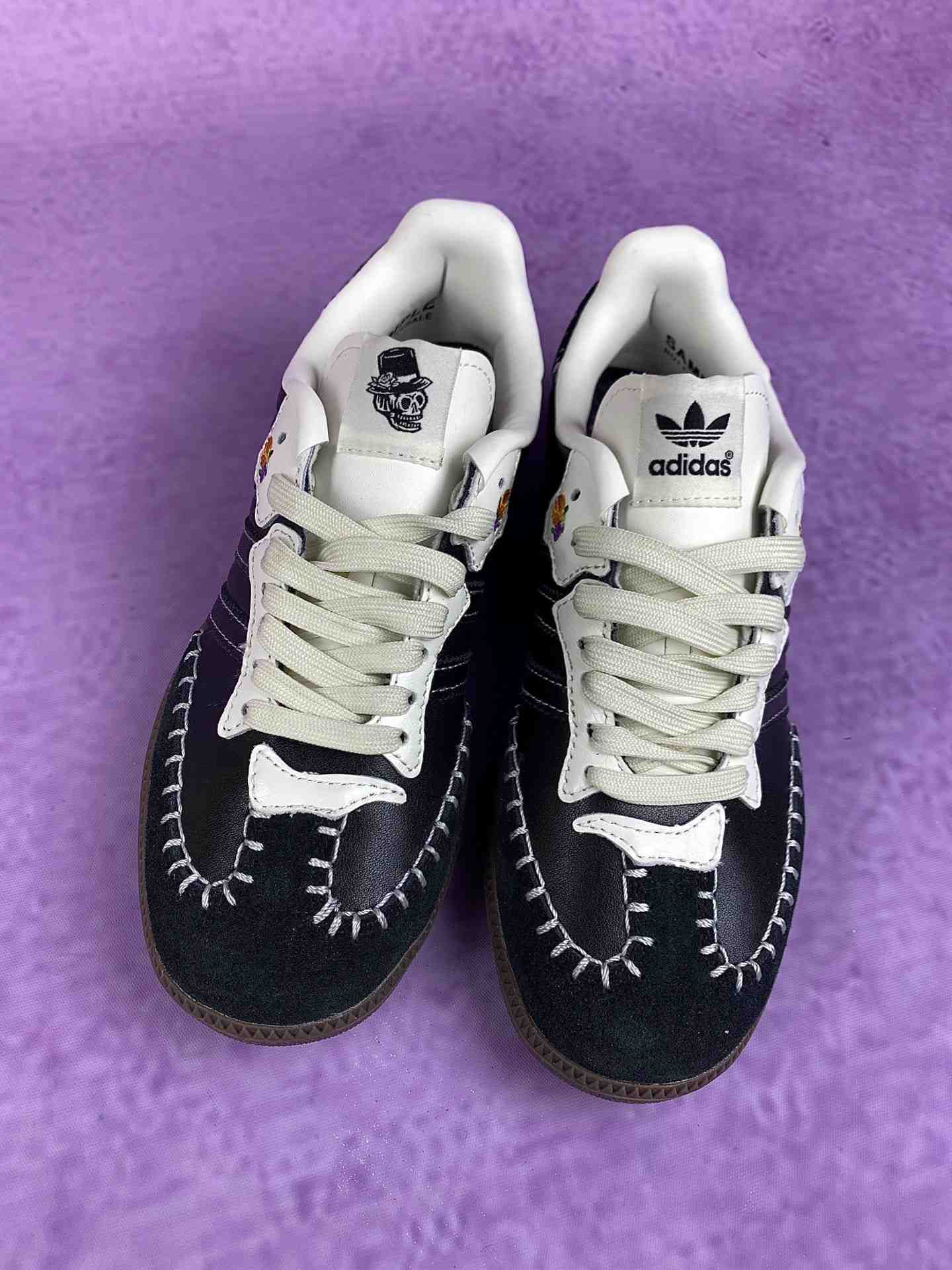 adidas Samba OG Día de Muertos Black Shoes