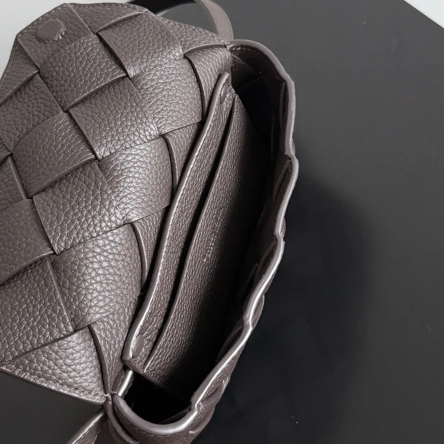 Bottega Veneta Grained Leather Diago Crossbody Bag product photo from LabelPicks