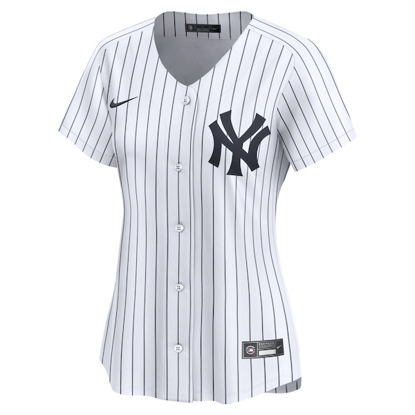 New York Yankees Nike Women's 2024 Jackie Robinson Day Home Limited Jersey – White
