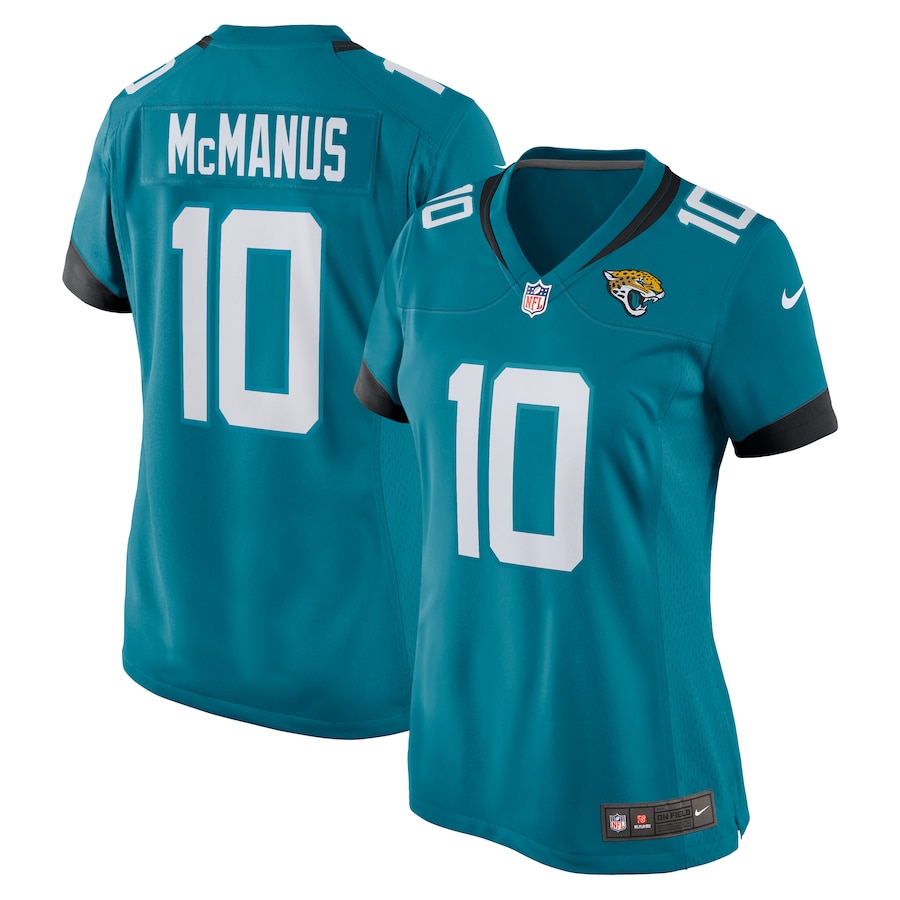 Brandon McManus Jacksonville Jaguars Nike Women's Team Game Jersey -  Teal