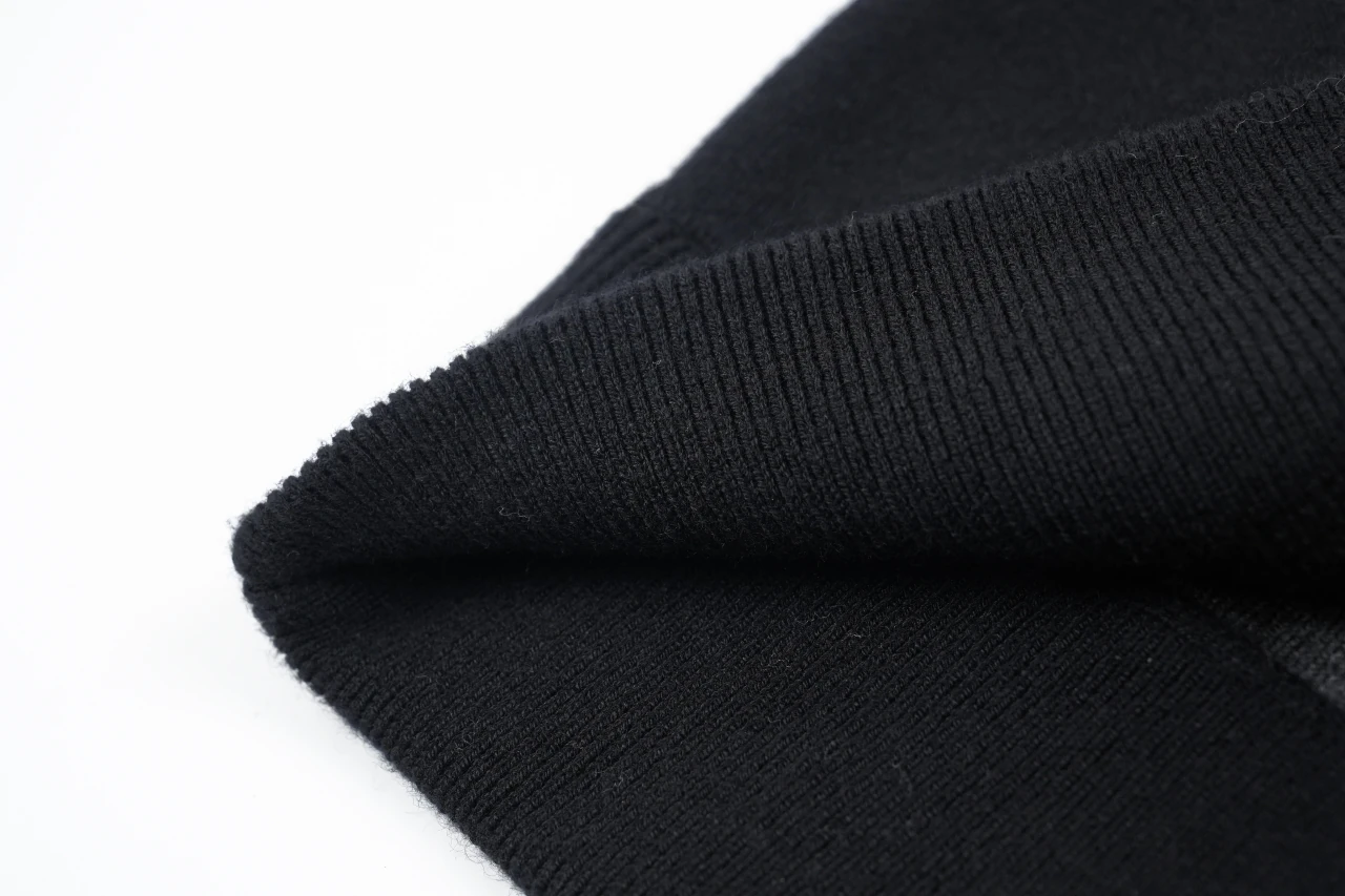 Louis Vuitton Black Jacquard Cuff Knit Zip Jacket product photo from LabelPicks
