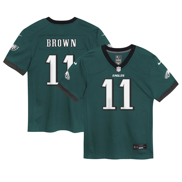 A.J. Brown Philadelphia Eagles Nike Toddler Game Jersey - Midnight Green