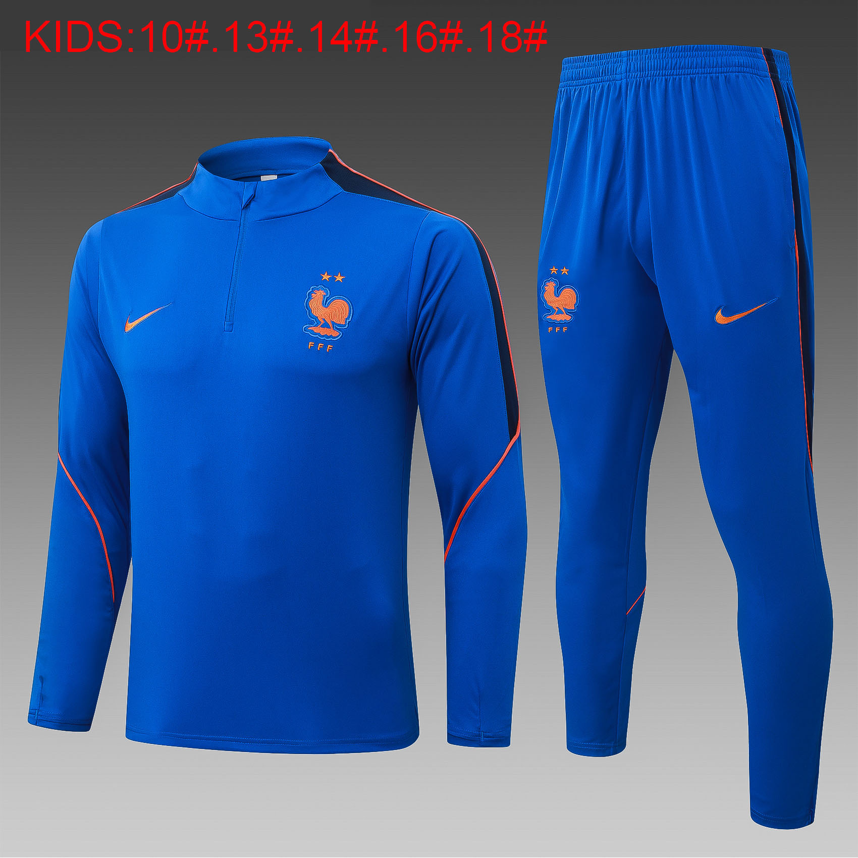 France Training Jersey Suit 26/27