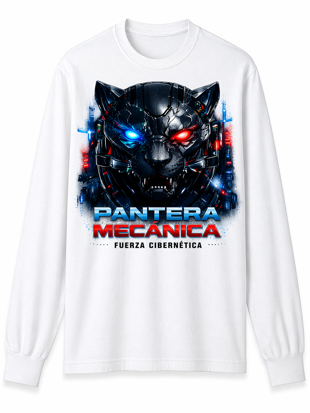 Remera Pantera Mecánica | Streetwear Cyber Unisex