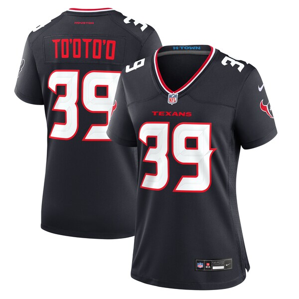 Henry To'oto'o Houston Texans Nike Women's Team Game Jersey -  Navy