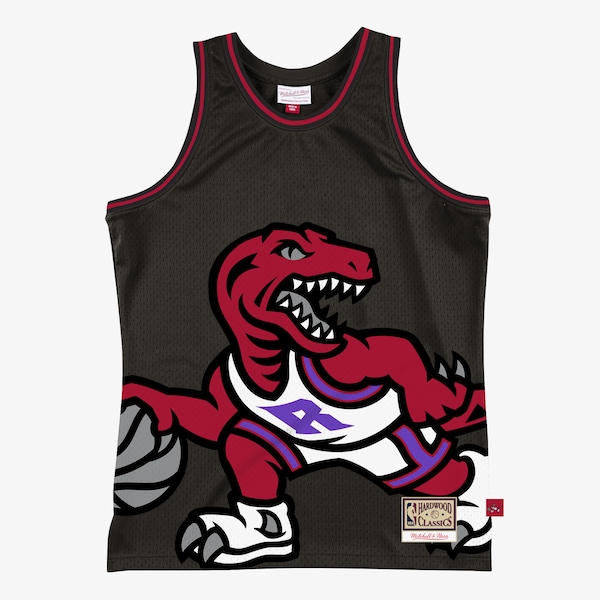 Toronto Raptors  Hardwood Classics Blown Out Fashion Jersey - Black