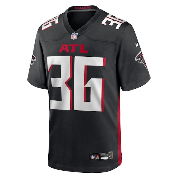 Grayland Arnold Atlanta Falcons Nike Team Game Jersey -  Black