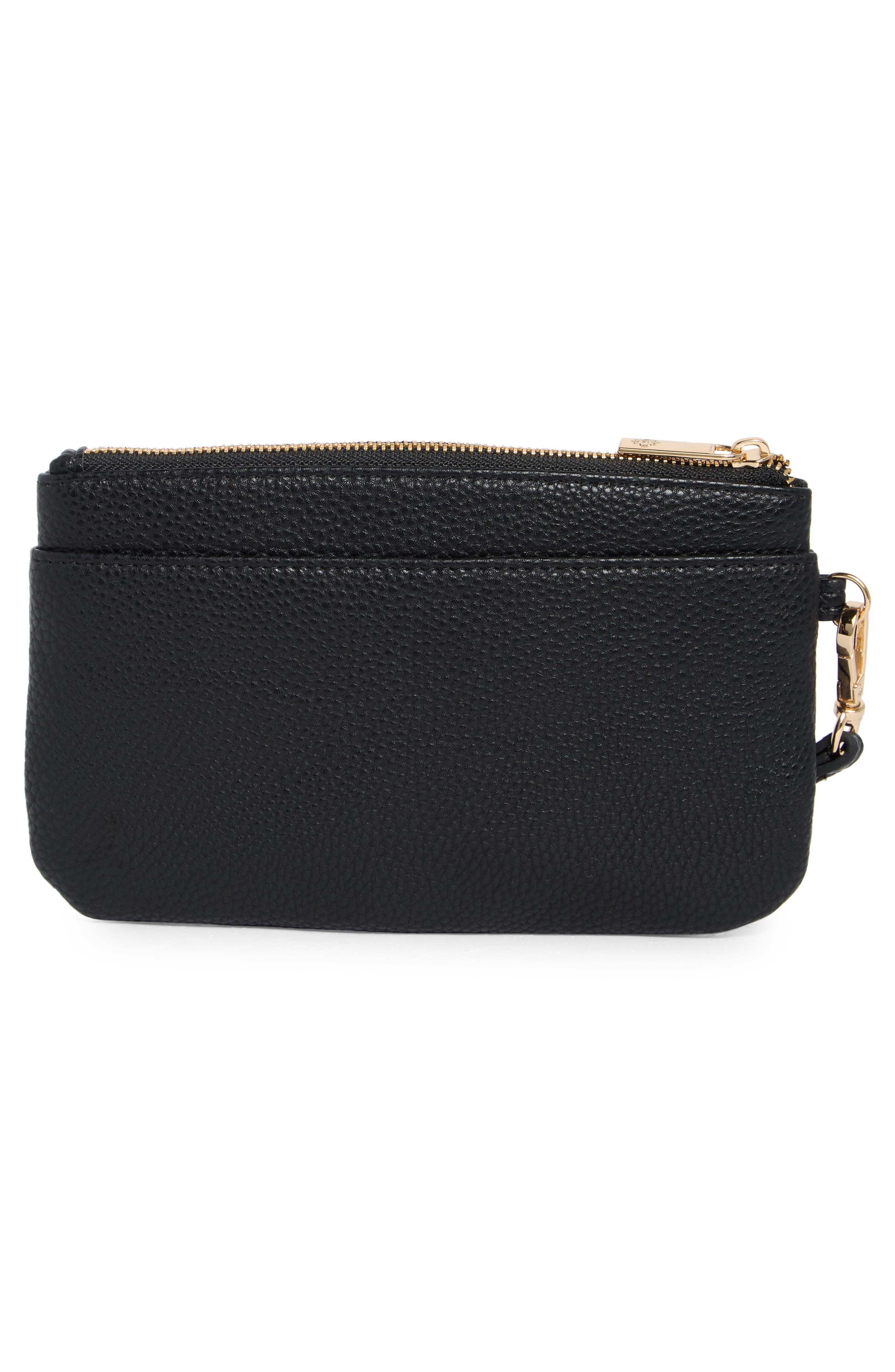 Nanette Lepore Faux Leather Wristlet with Card Case