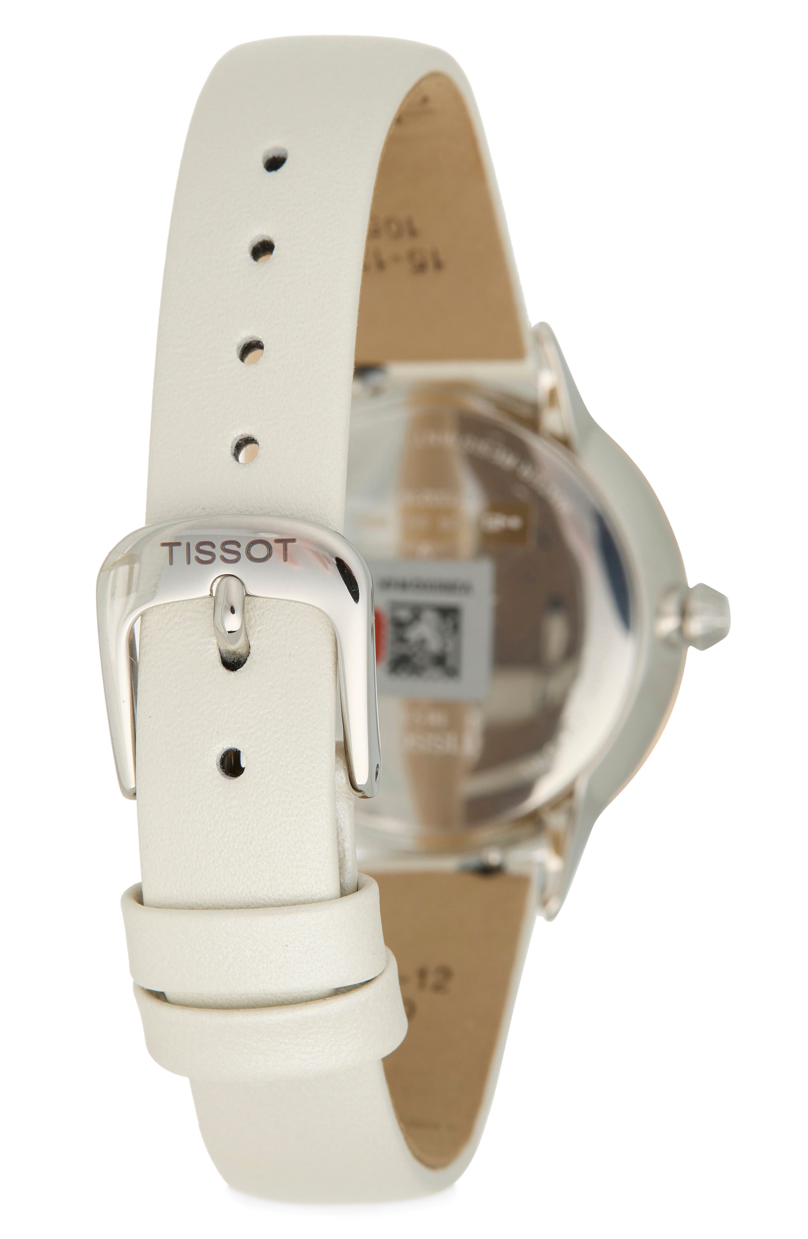 Tissot Odaci-T Leather Strap Watch, 33mm