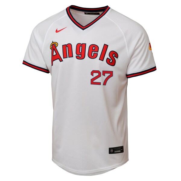 Mike Trout Los Angeles Angels Nike Youth Alternate 2 Limited Player Jersey - White