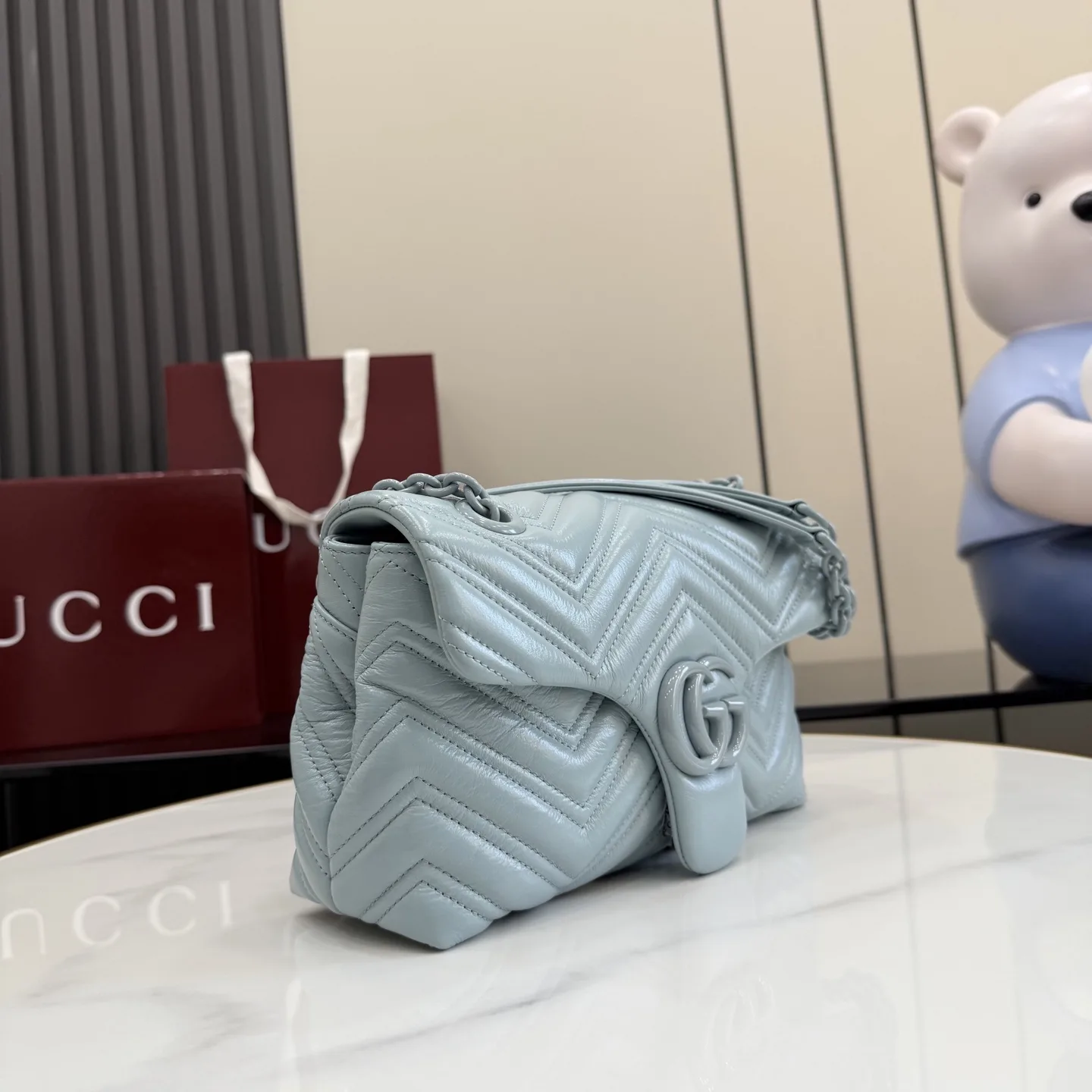 Gucci Marmont GG Supreme Canvas Shoulder Bag product photo from LabelPicks
