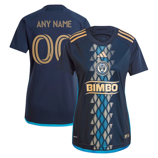 Philadelphia Union adidas Women's 2024 The XV Kit Replica Custom Jersey – Navy
