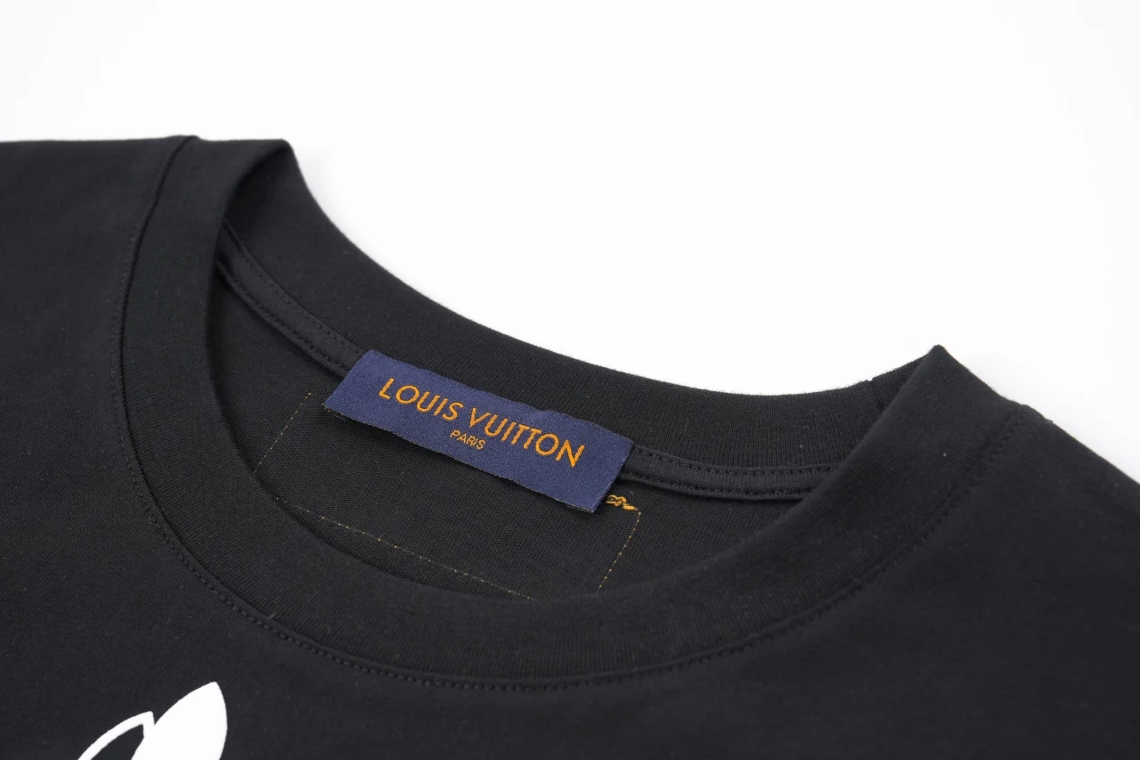 Louis Vuitton Black Sketch Monogram Print T-Shirt product photo from LabelPicks