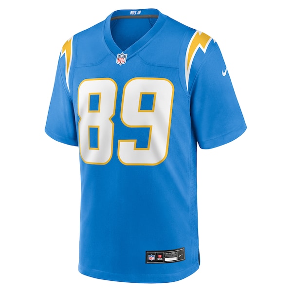 Will Dissly Los Angeles Chargers Nike Team Game Jersey -  Powder Blue