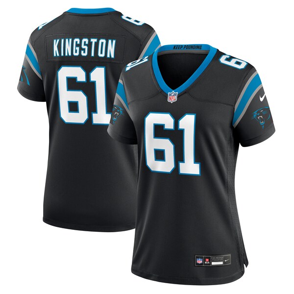 Jarrett Kingston Carolina Panthers Nike Women's  Game Jersey -  Black