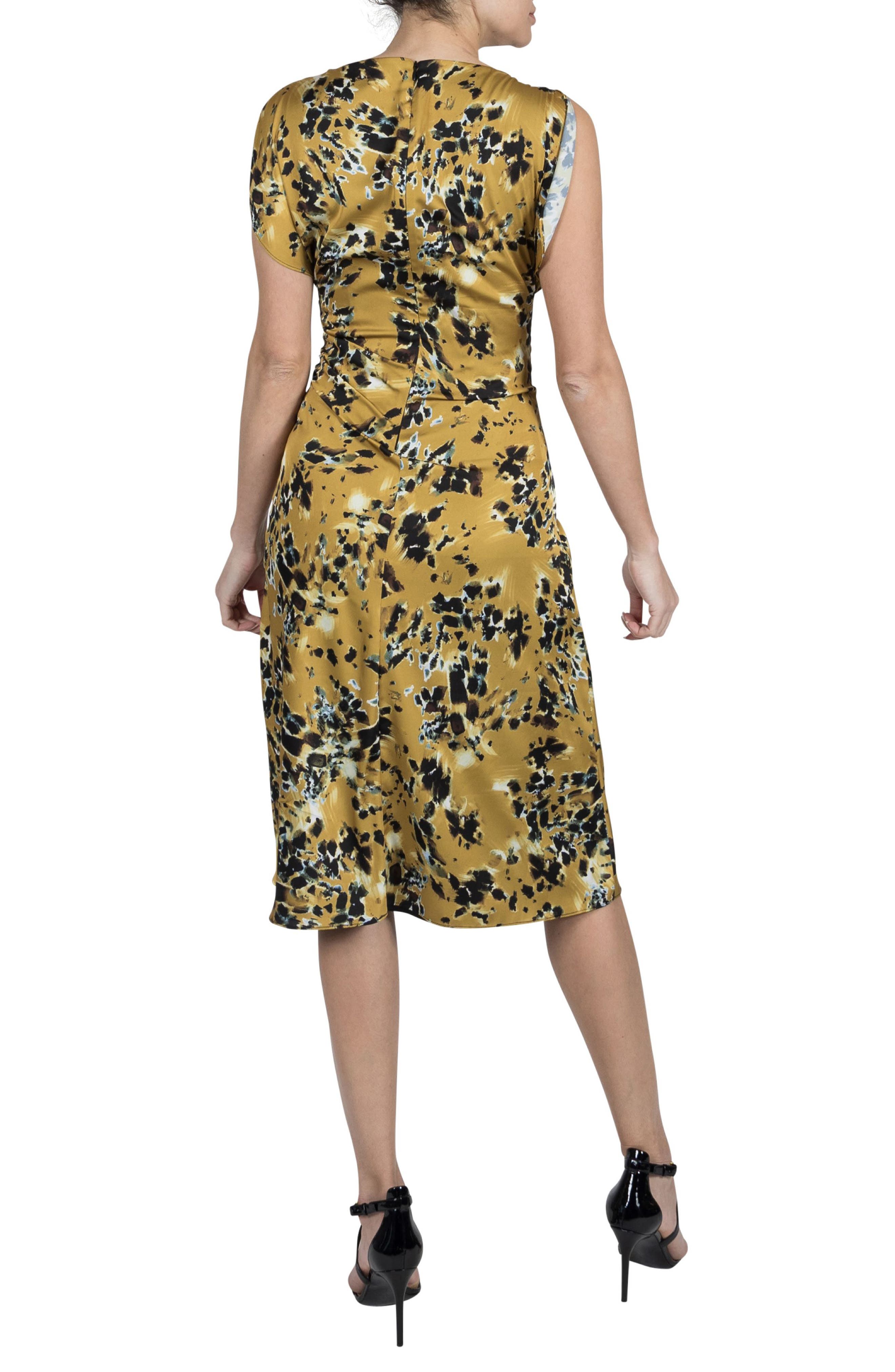 Julia Jordan Floral Print Midi Dress