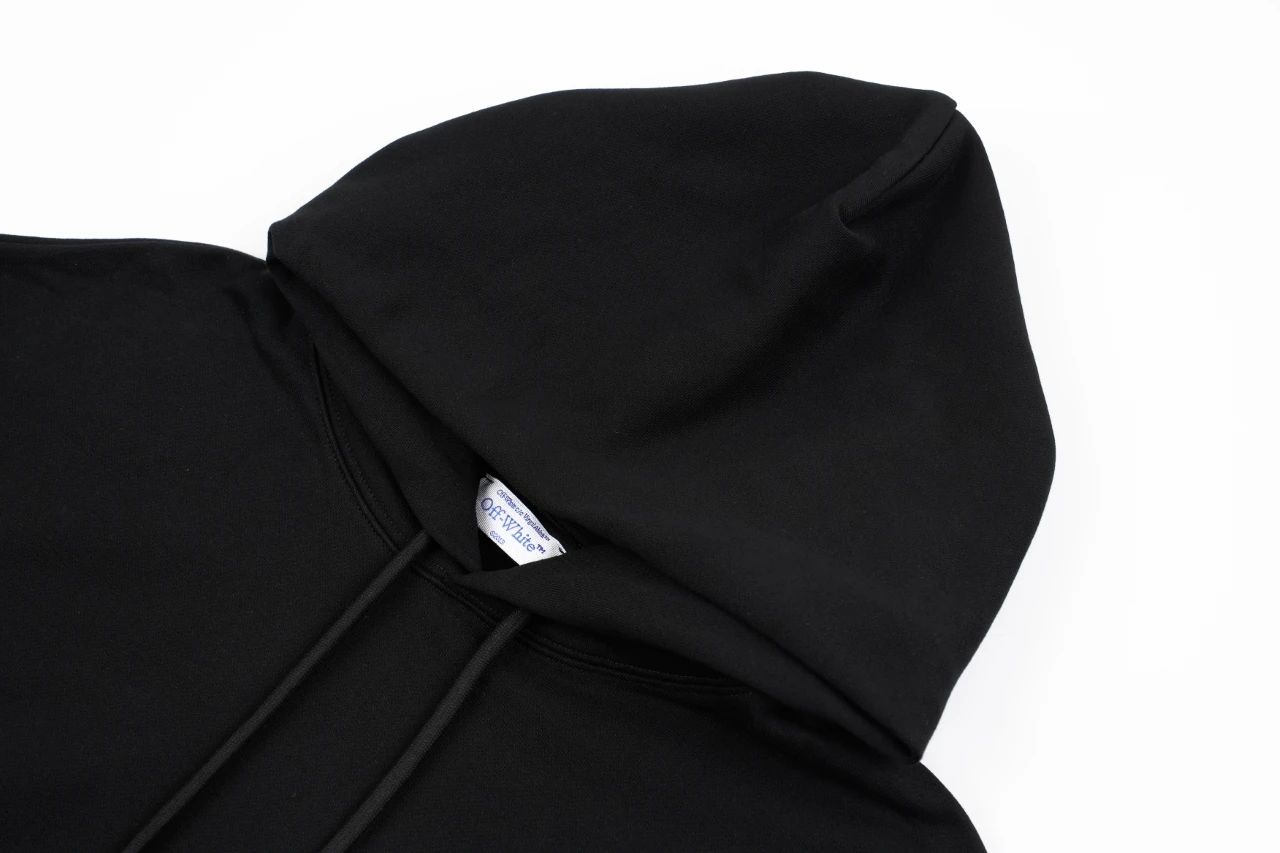 Off-White Black Yellow Measuring Tape Arrow Hoodie product photo from LabelPicks