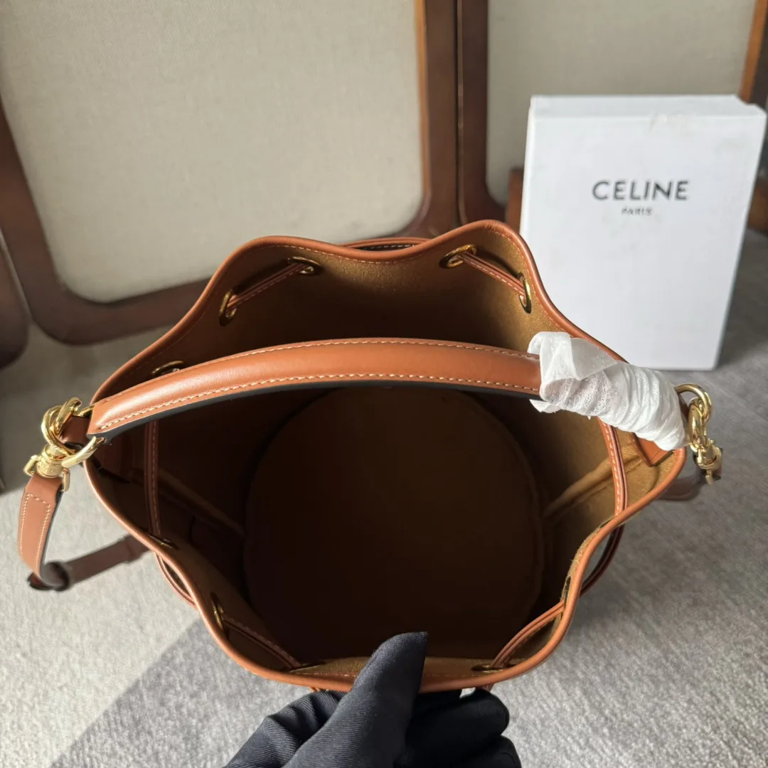 Celine Triomphe Canvas Clara Bucket Bag product photo from LabelPicks