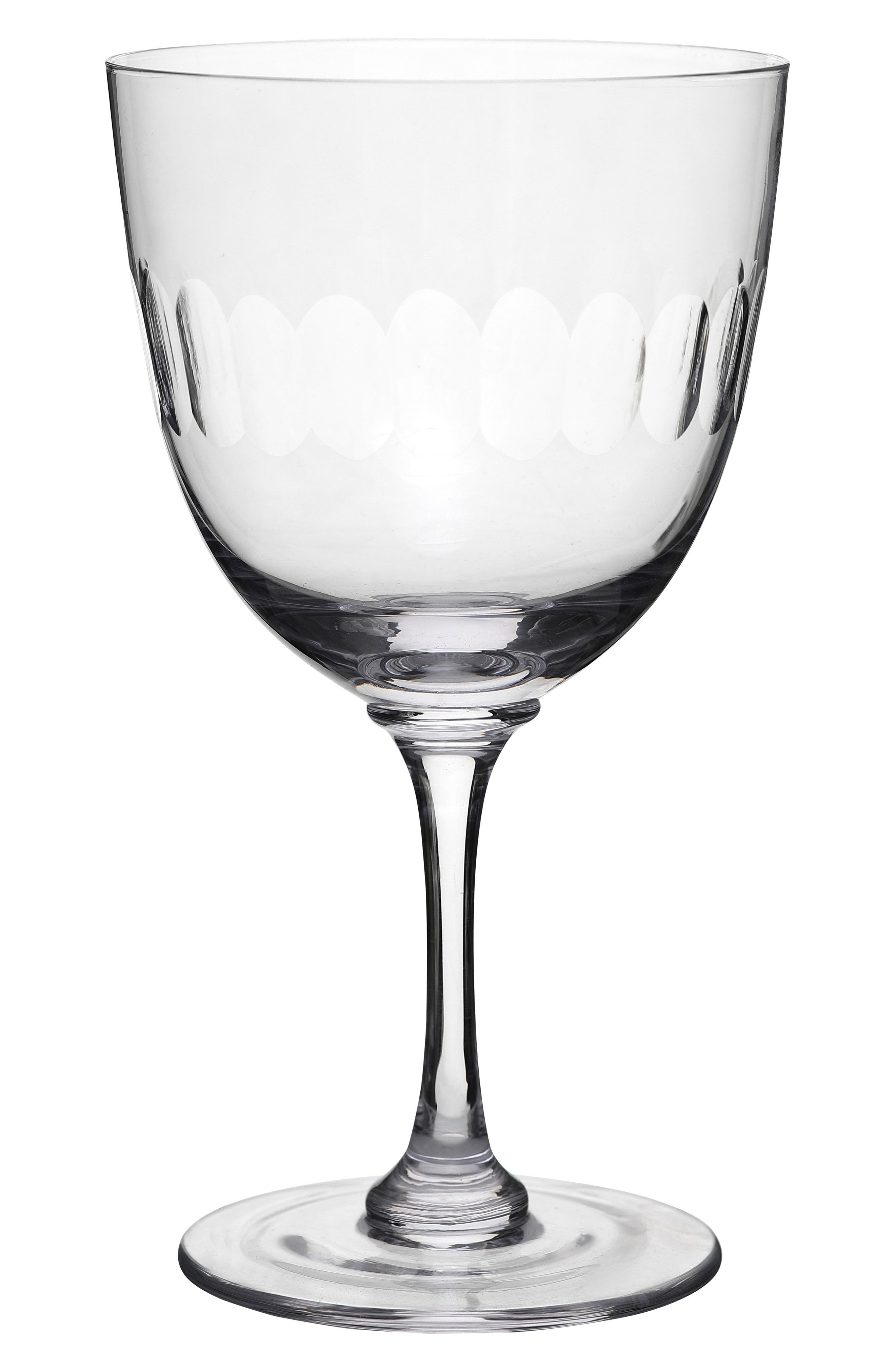 The Vintage List Set of 2 Crystal Wine Glasses