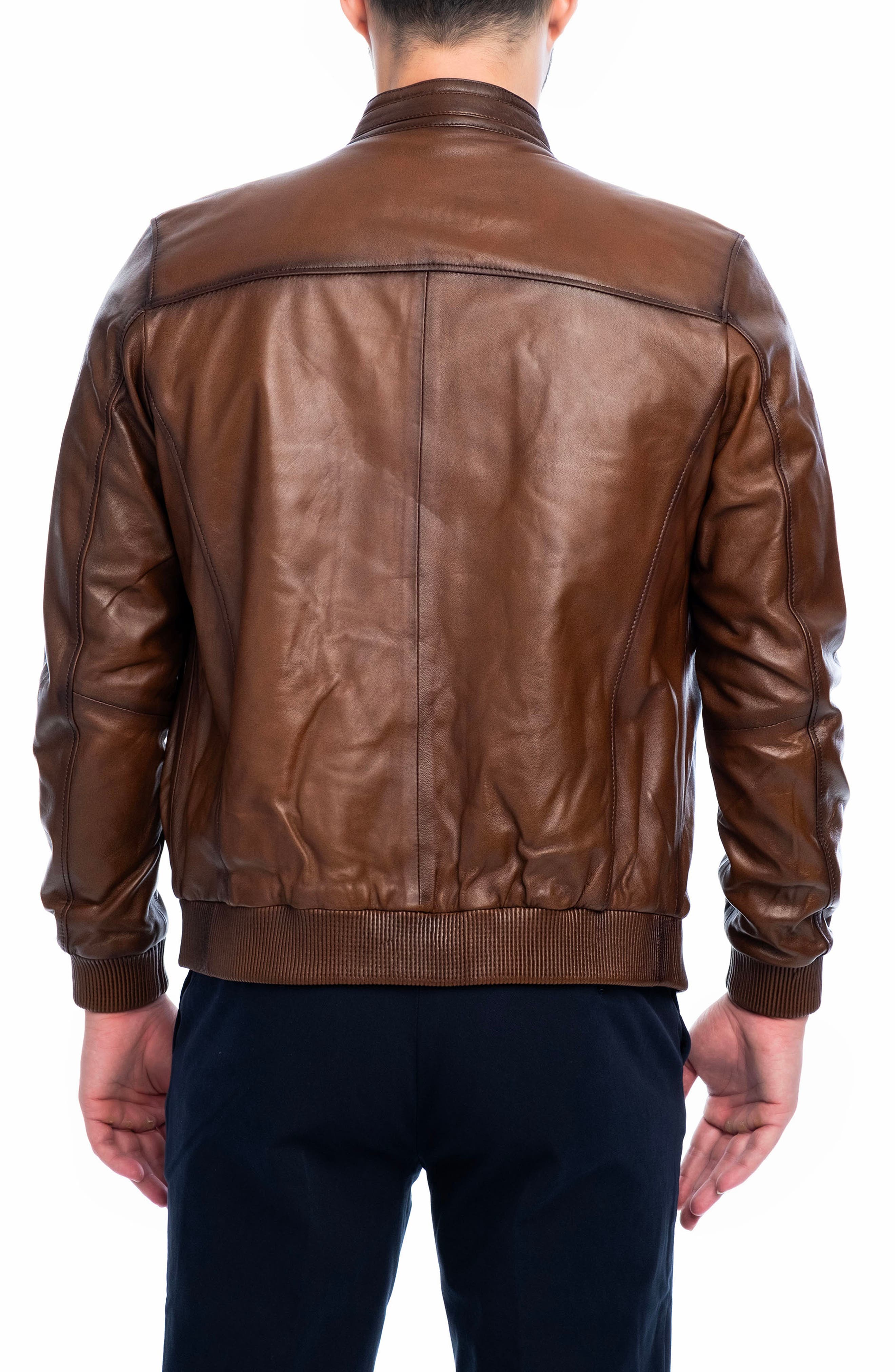 VELLAPAIS Larue Leather Jacket