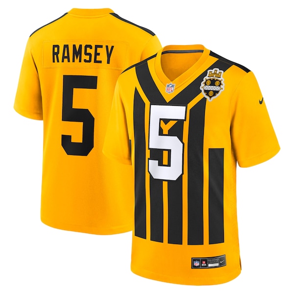 Jalen Ramsey Pittsburgh Steelers Nike Alternate 1933 Throwback Game Jersey - Gold/Black