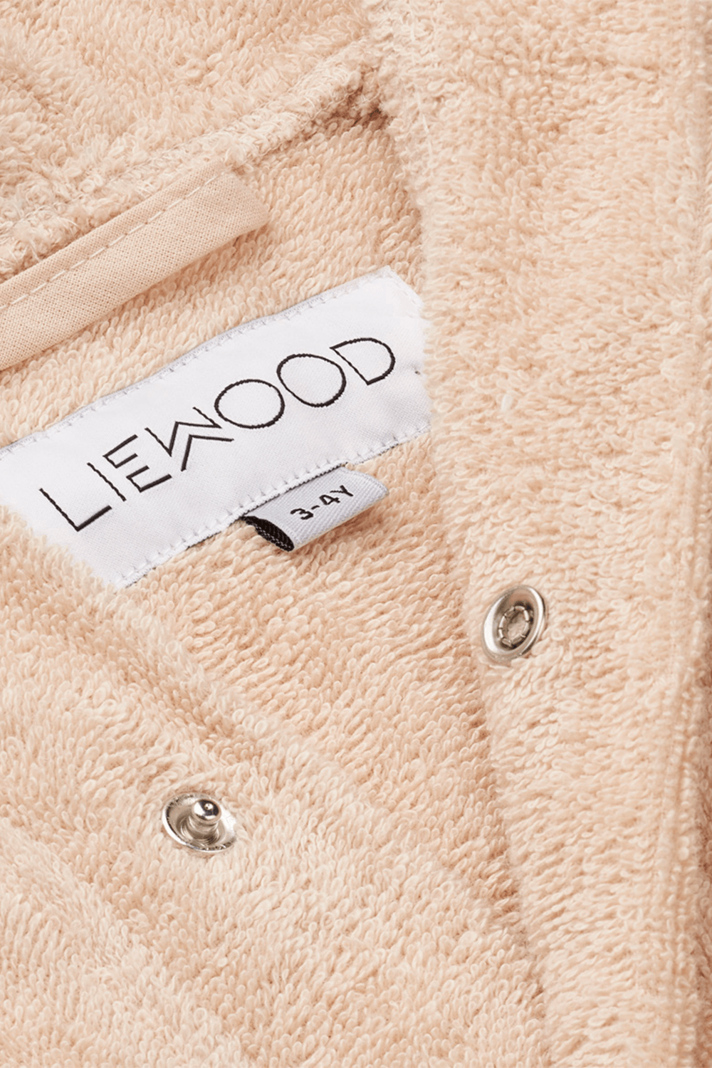 LIEWOOD חלוק מגבת בגוון אפרסק