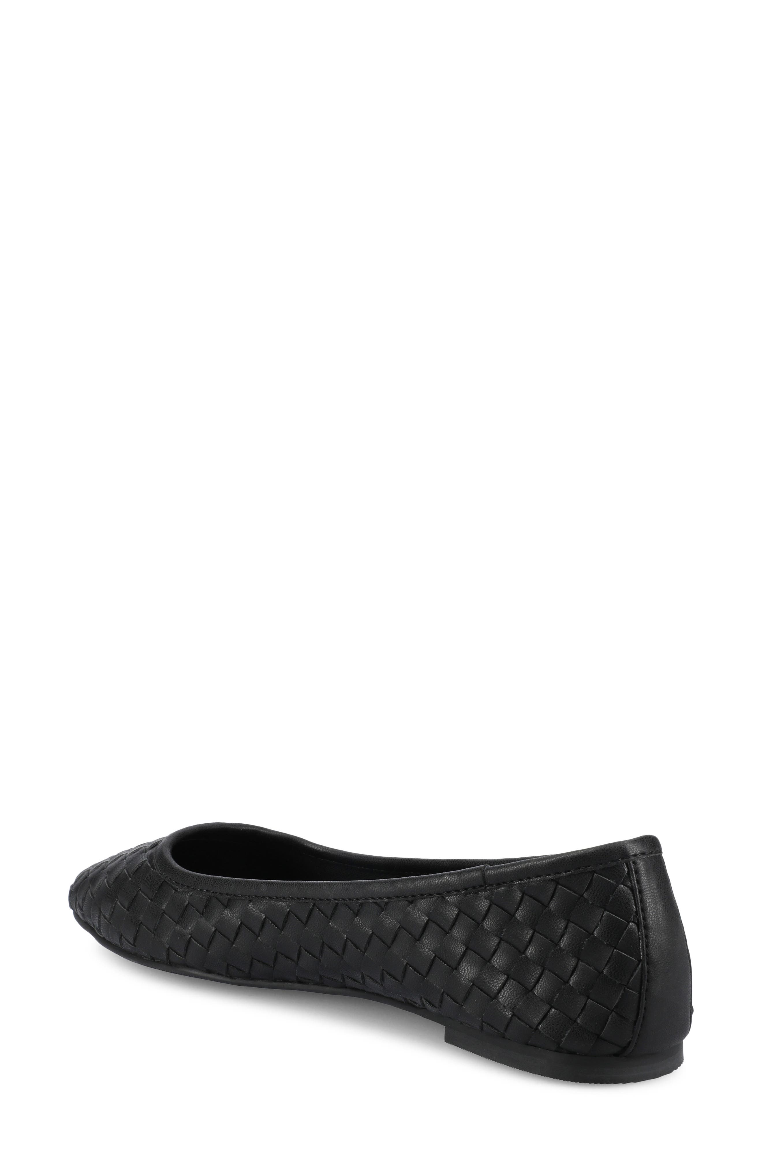 Journee Collection Savannah Woven Flat