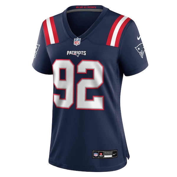 Joshua Farmer New England Patriots Nike Women's Team Game Jersey -  Navy