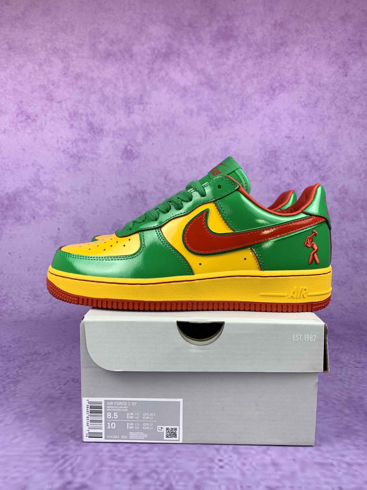 Lil Yachty x Nike Us Force 1 “Lucky Green” - Lucky Green/University Gold/Mystic Red