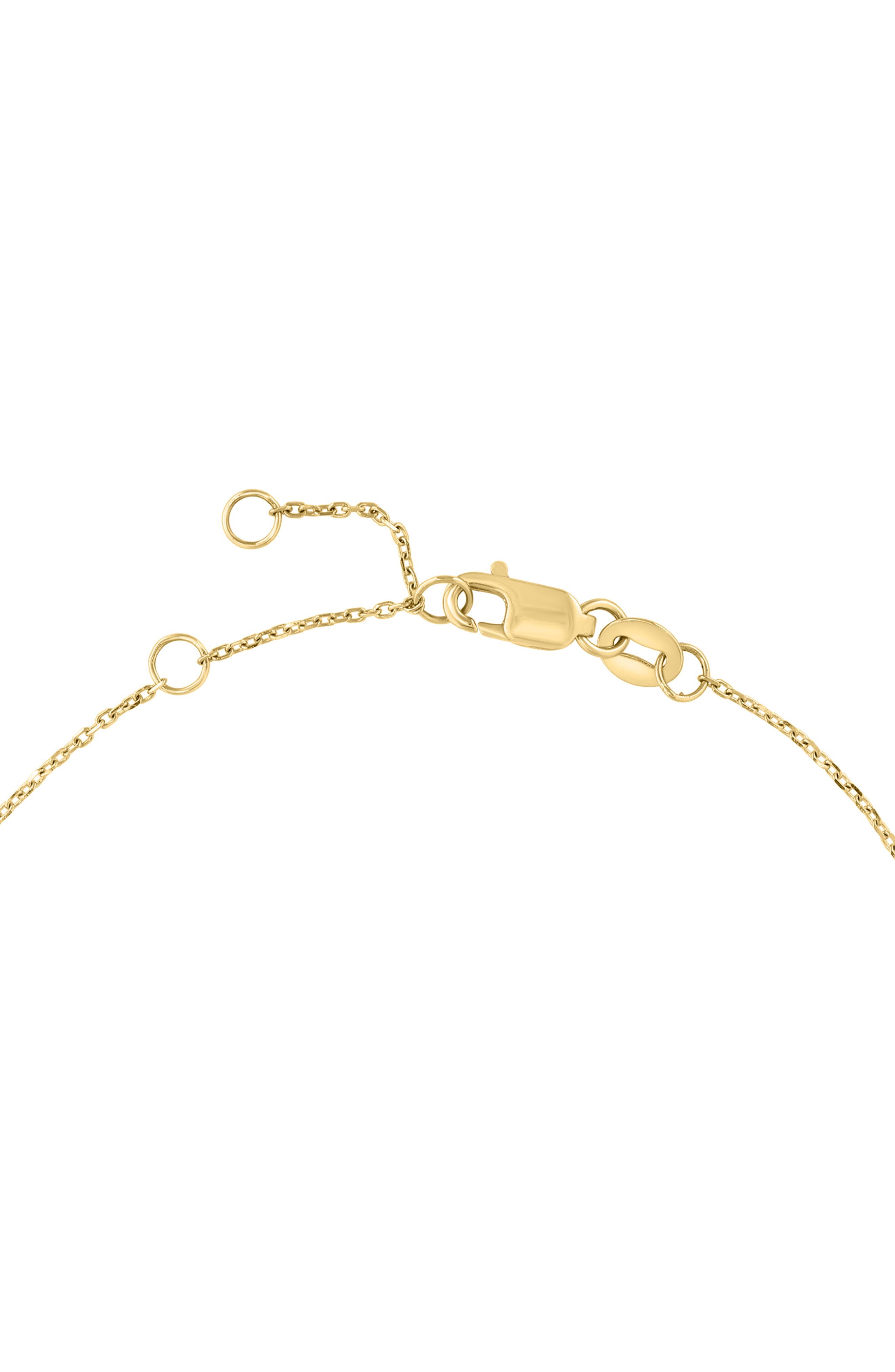 EFFY Freshwater Pearl & Diamond Evil Eye Bracelet