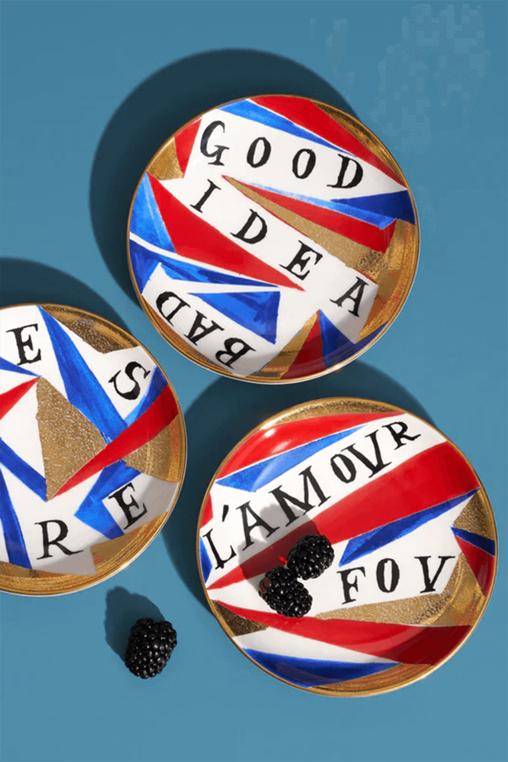 LOBJET Ruan Hoffmann Canape Plate - L Amour Fou