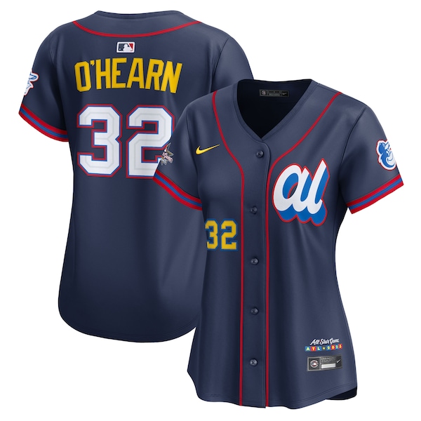 Ryan O'Hearn American League Nike Women's 2025 All-Star Edition Limited Player Jersey - Navy