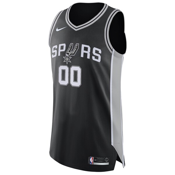 San Antonio Spurs Nike Authentic Custom Jersey Black - Icon Edition