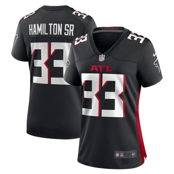 Antonio Hamilton Sr. Atlanta Falcons Nike Women's  Game Jersey -  Black