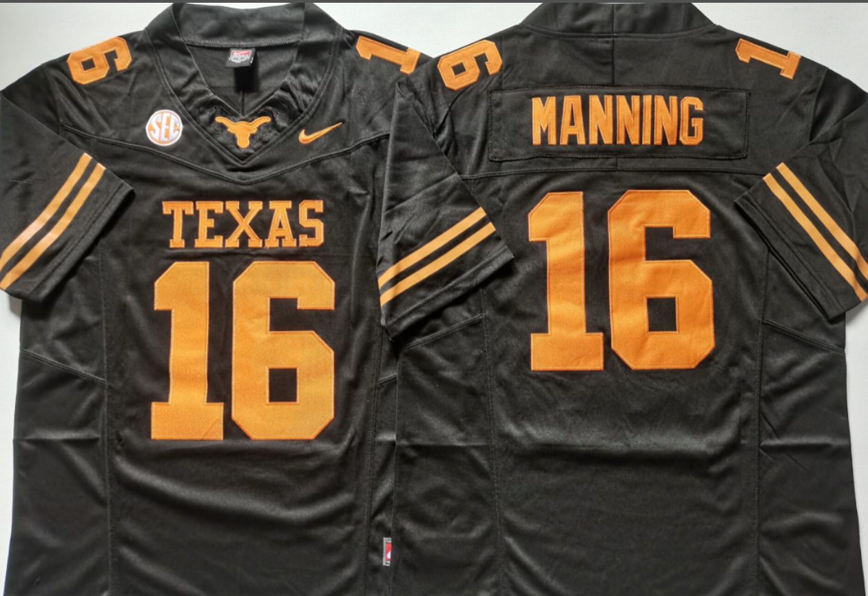 Arch Manning NCAA Texas Longhorns Nike Vapor Limited Jersey